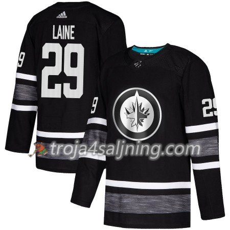 Winnipeg Jets tröja All Star 2019 Patrik Laine 29 Svart 2019 All-Star Adidas Authentic - NHL Tröjor Herr